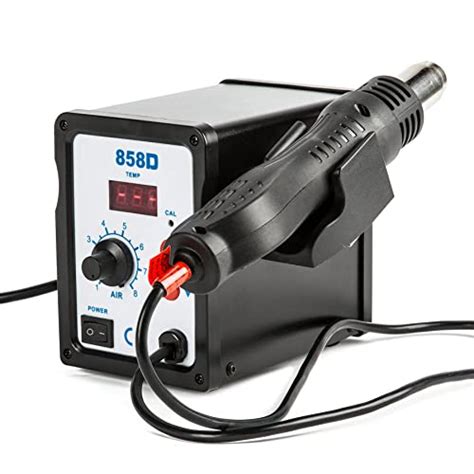 CREWORKS D Rework Station V SMD Soldering Rework Station With Hot Air Heat Gun Set LED