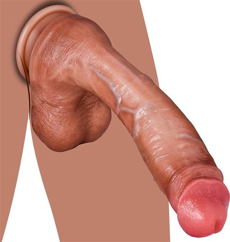 Amazon Realistic Big Dildo Sex Toys Inch Thick Long Huge Dildo For Women Real Skin