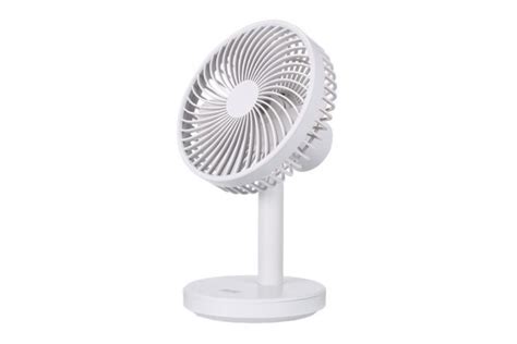 AIOLOS Tischventilator HEDEUN 16cm 67 7030 Weiss Akku USB Paul