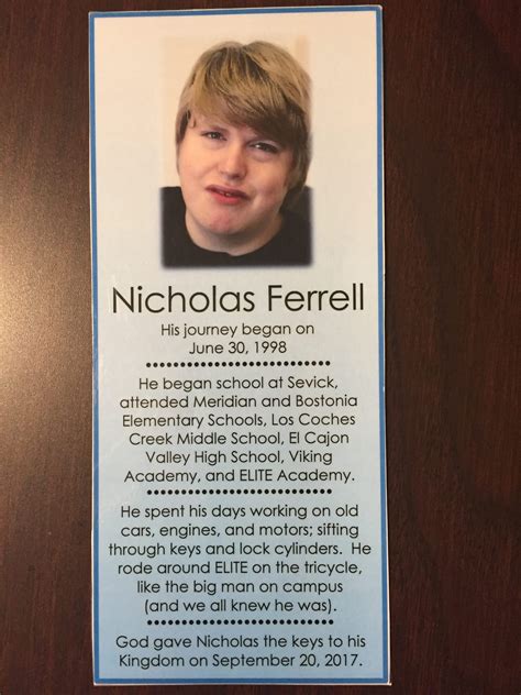 Nicholas Ferrell - Autism BrainNet