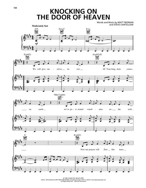Knocking On Heavens Door Chords 4