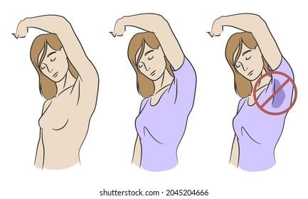 Girl Showing Armpit Naked Dressed Anti Stock Vector Royalty Free Shutterstock