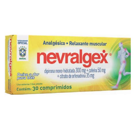 Nevralgex 30 Comprimidos Cimed Drogaminas