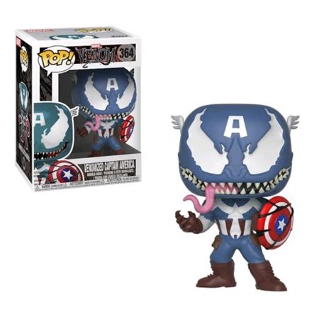 Фигурка Веномизированный Капитан Америка Venomized Captain America