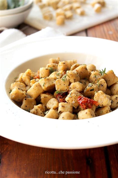 Gnocchetti Di Ceci Con Erbe Aromatiche E Pomodori Secchi Artofit