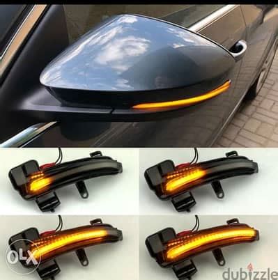 Dynamic Led Turn Signals Blinker Mirror Flasher Light Skoda Superb A