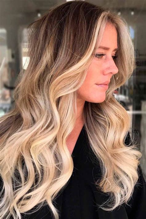 Natural Blonde Hair With Highlights