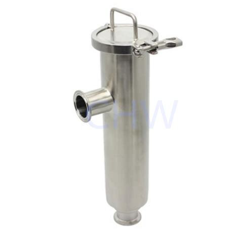 Supply Sanitary Stainless Steel High Quality Filter Angle Type Ss304