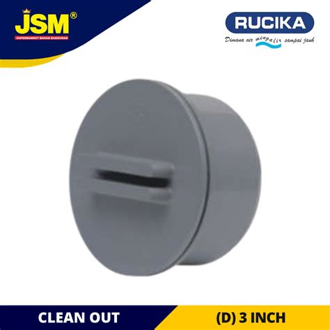 Jual RUCIKA CLEAN OUT 3 INCH D Shopee Indonesia