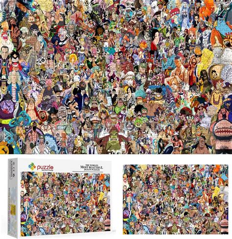 Puzzle 1000 Pezzi Per Adulti Puzzle Anime One Piece Piccolo Mini Puzzle Puzzle Robusti E