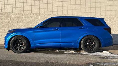 Slammed Ford Explorer St With 657 Hp Is An Unlikely Supercar Killer