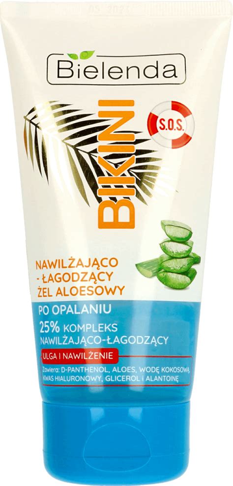 BIELENDA Bikini nawilżająco łagodzący żel aloesowy po opalaniu 150 ml Drogeria Rossmann pl