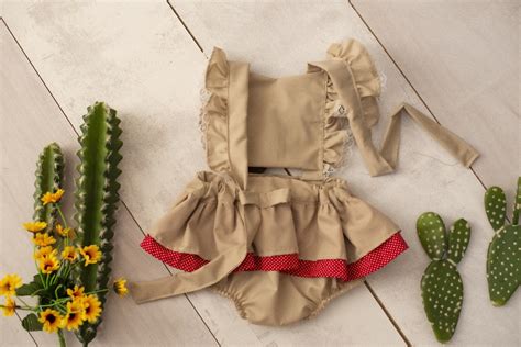 Romper Junino Infantil Maria Bonita Roupa Junina Infantil