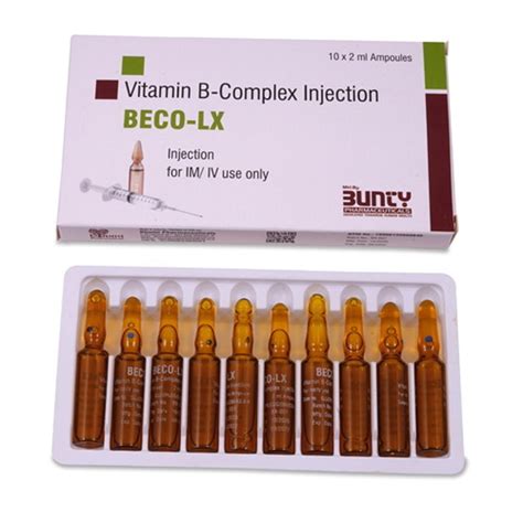 Vitamin B Complex Injection at best price in Vadodara by Bhumi ...