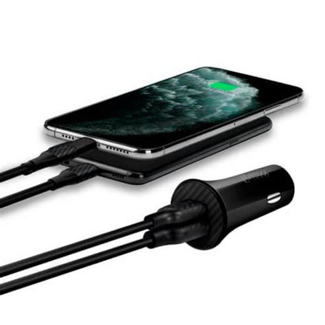 Купить Автомобильное зарядное устройство Pitaka Smart Car Charger PD ...