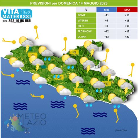 Bollettino Meteo Per OGGI 13 Maggio 2023 E DOMANI 14 Maggio 2023