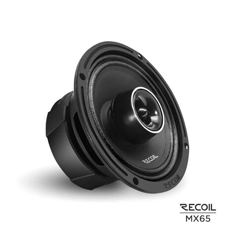 Mx65 Pair 6 5 Inch 2 Way Pro Audio Midrange Coaxial Speakers With Built