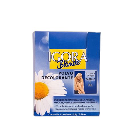 Decolorante Blonde Igora Sachet G Display Sobres Galenica Medicamentos Confiables