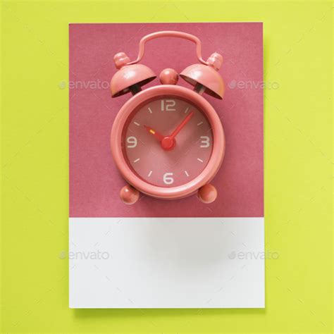 Pink Pastel Analog Alarm Clock Stock Photo By Rawpixel PhotoDune