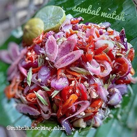 Resep Sambal Matah Khas Bali Dari Mabelacookingclub