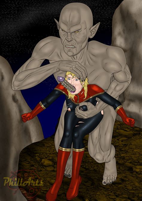 AWT Captain Marvel By Phillarts Hentai Foundry