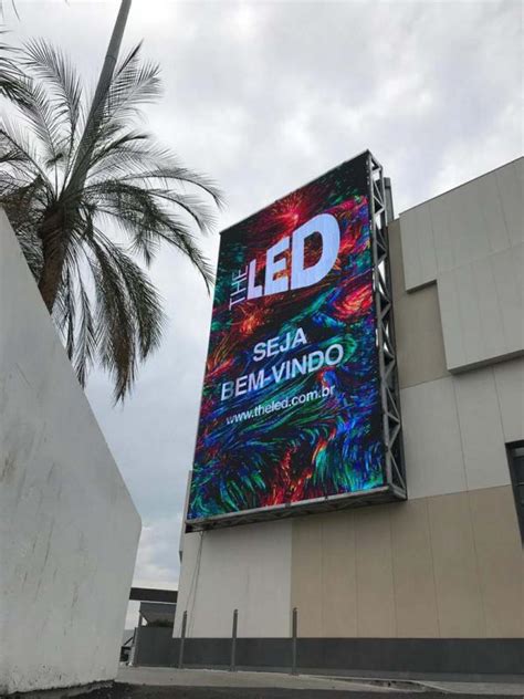 Painel de LED outdoor valor THE LED Soluções em Paineis de LED