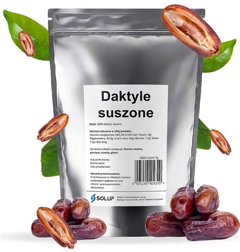 DAKTYLE suszone bez pestek naturalne słodkie 1kg 13204104025 Allegro pl