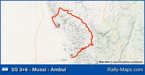 SS 3 6 Mussi Ambul Stage Map Rally Argentina 2023 CODASUR