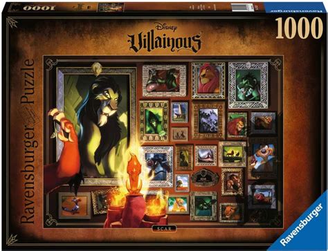 Ravensburger Casse T Te Pi Ces Disney Villainous Scar