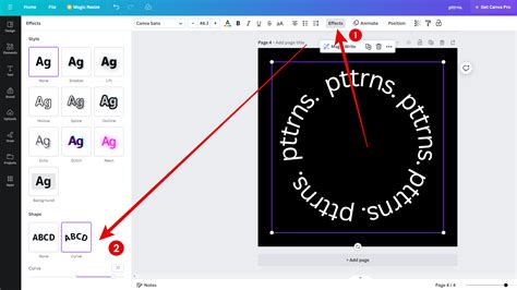 How To Rotate Text In Canva Pttrns