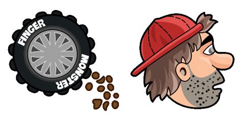 Hill Climb Racing Bill Newton And Wheel Animated Cursor Sweezy