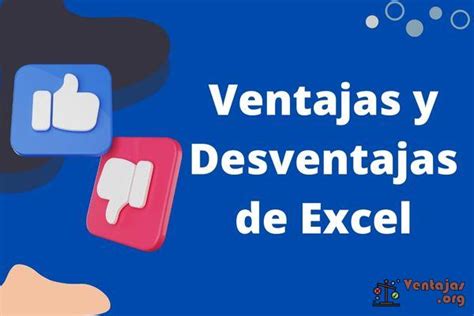 Ventajas Y Desventajas De Microsoft Excel Ponasa