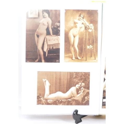 A Collection Of Thirty Four Reproduction Th Century French Nude Erotic Postcards Cartes Erotique