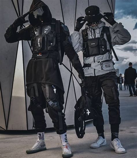 Pin On Techwear Cyberpunk Clothes Techwear Fashion Tech Clothing