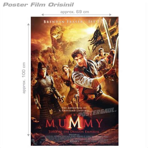 Movie Poster The Mummy Tomb Of The Dragon Emperor Original