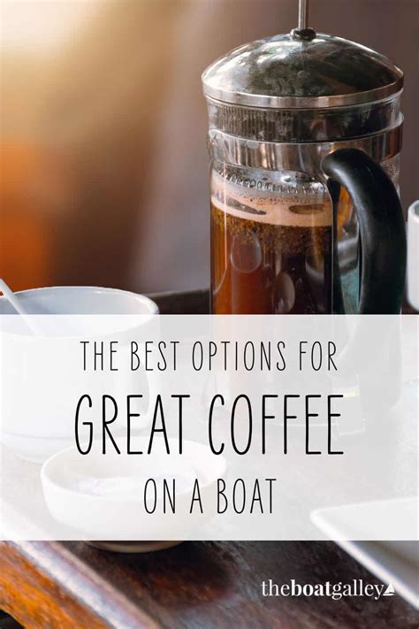 🎧making Coffee Onboard The Boat Galley