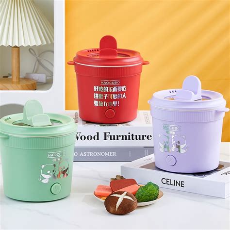 Mini Electric Cooker Multi Function Electric Hot Pot Small Household Noodles Bowl All In One Pot