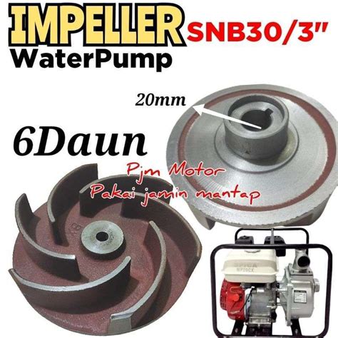 Jual Daun Impeller Kipas Pompa Air Alkon Pompa Air Irigasi Sawah