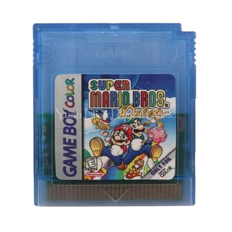 Super Mario Bros Deluxe Nintendo Gbc Video Game Cartridge