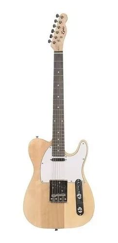 Guitarra eléctrica Epic TL 01 telecaster de tilo natural mate satin con