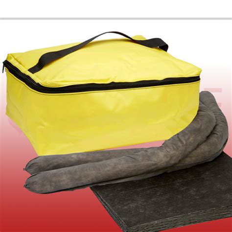 Spill Defence L Spill Kit In Vinyl Holdall Industrial Spill Control