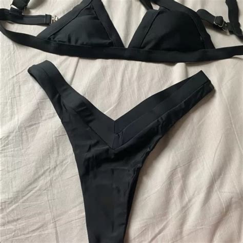 Swim Swimsuit Women Bandeau Bandage Bikini Set Poshmark