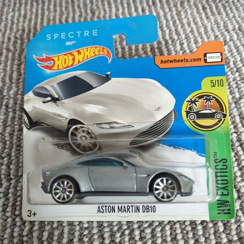 Hot Wheels Aston Martin Db Silver Hw Exotics Perfect Etsy Canada