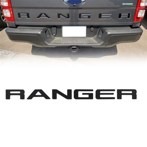 Ready Stock CODTailgate Insert Letters For Ford Ranger 2019 2020 3D