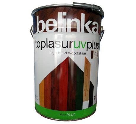 Belinka Toplasur UV plus 10L 11 - biela, 12 - bezfarebná, 13 - borovica ...
