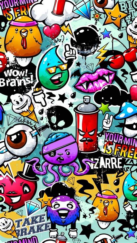 Cartoon Graffiti Wallpapers - Top Free Cartoon Graffiti Backgrounds ...