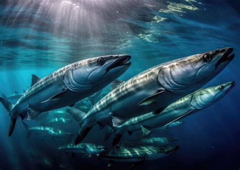 Premium Ai Image Barracuda A Large Predatory Rayfinned Fish