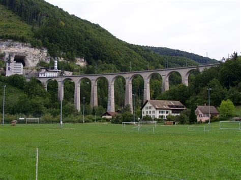 Eisenbahnviadukt Saint Ursanne Saint Ursanne Structurae