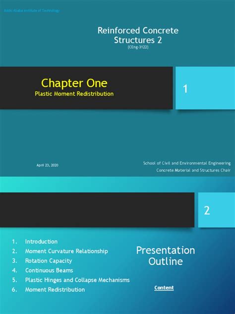 Reinforced Concrete Structures II - Chapter 1 PDF | PDF | Bending ...