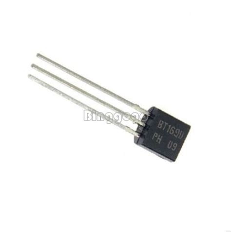 30PCS Unidirectional thyristor BT169D BT169 Logic Level TO-92 400V 0.8A ...